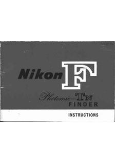 Nikon MF manual. Camera Instructions.